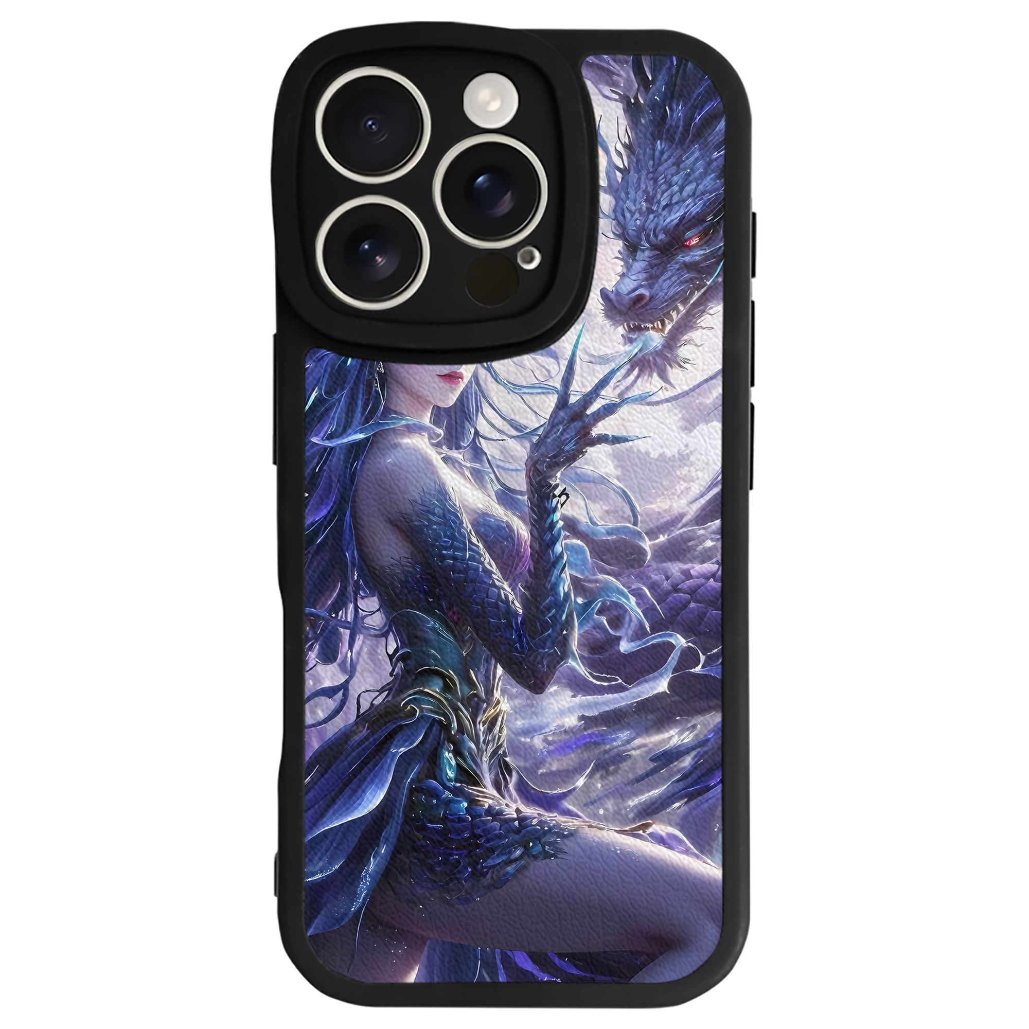 （画像用） Ne Zha 2 ナタ 魔童の大暴れ 【iPhone 16シリーズ対応】シリコンスマホケース（レザー調） 材質：シリコン